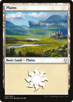 Plains (250) [Dominaria]-1