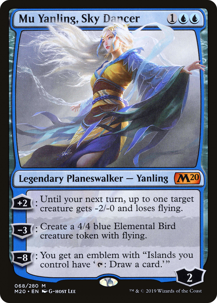 Mu Yanling, Sky Dancer [Core Set 2020]-1
