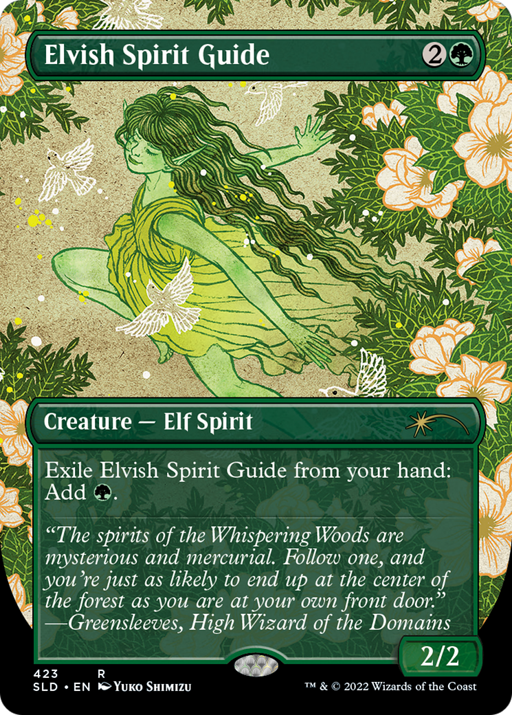 Elvish Spirit Guide (Borderless) [Secret Lair Drop Series]-1