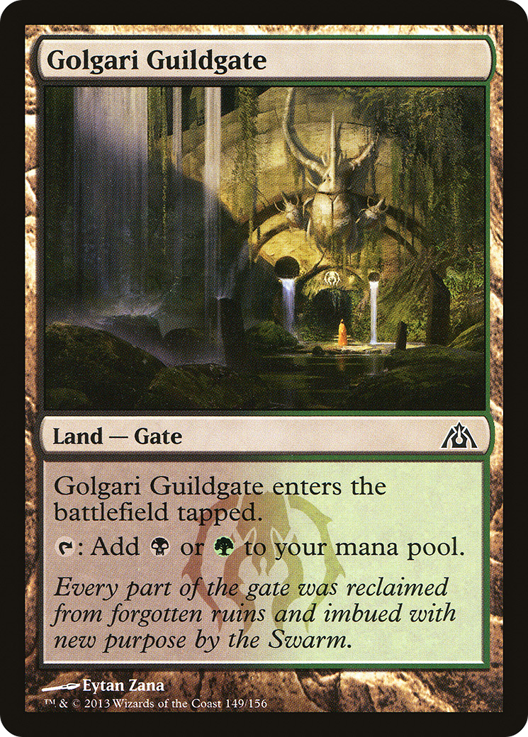 Golgari Guildgate [Dragon's Maze]-1