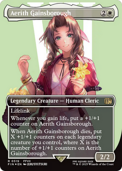Aerith Gainsborough (Borderless) (Surge Foil) [FINAL FANTASY]-1