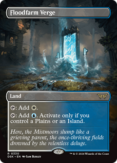 Floodfarm Verge (Borderless) [Duskmourn: House of Horror]-1