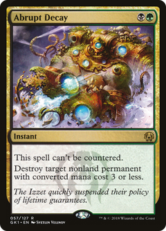 Abrupt Decay [Guilds of Ravnica Guild Kit]-1