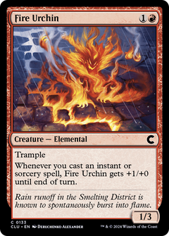 Fire Urchin [Ravnica: Clue Edition]-1
