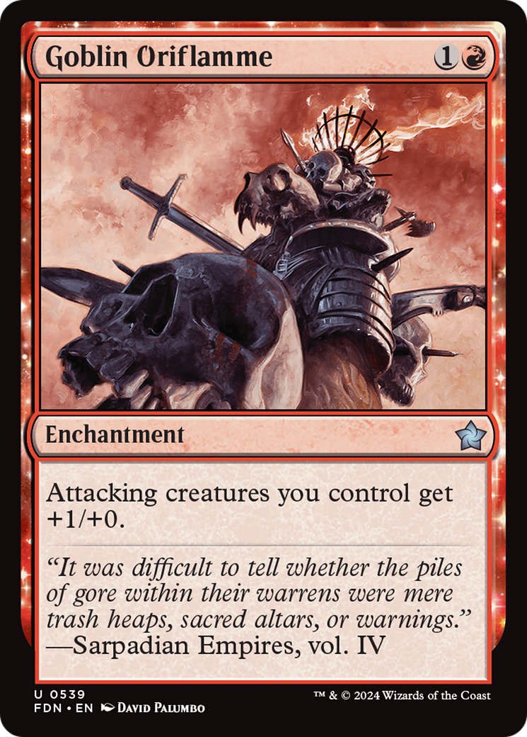 Goblin Oriflamme [Foundations]-1