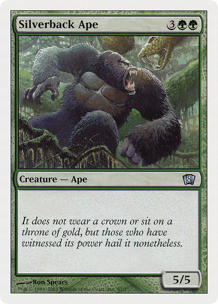 Silverback Ape [Eighth Edition]-1