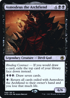Asmodeus the Archfiend [Dungeons & Dragons: Adventures in the Forgotten Realms Prerelease Promos]-1