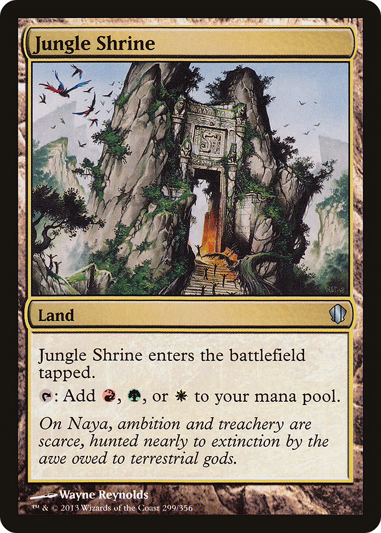 Jungle Shrine [Commander 2013]-1