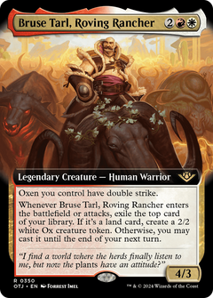 Bruse Tarl, Roving Rancher (Extended Art) [Outlaws of Thunder Junction]-1