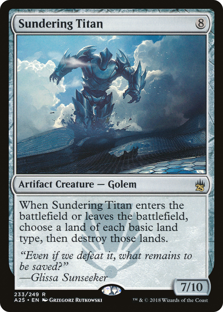 Sundering Titan [Masters 25]-1