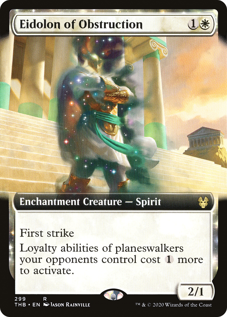 Eidolon of Obstruction (Extended Art) [Theros Beyond Death]-1