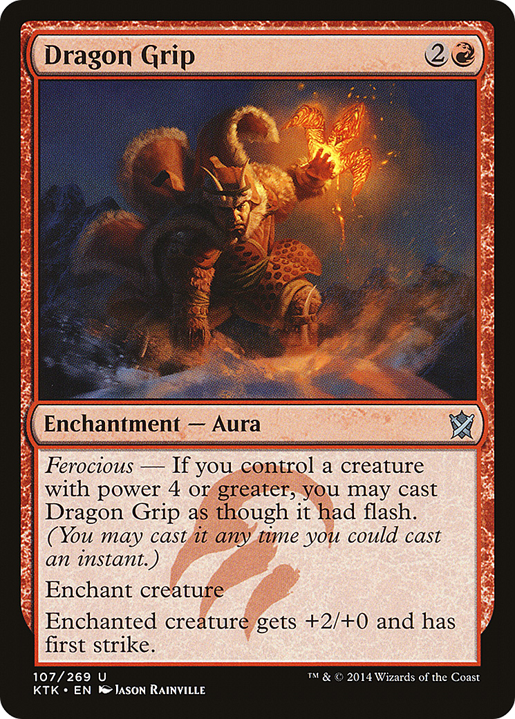 Dragon Grip [Khans of Tarkir]-1