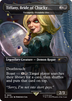 Tiffany, Bride of Chucky - Varragoth, Bloodsky Sire [Secret Lair Drop Series]-1