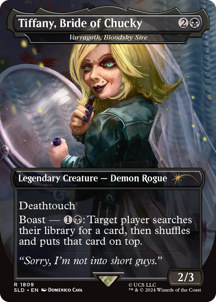 Tiffany, Bride of Chucky - Varragoth, Bloodsky Sire [Secret Lair Drop Series]-1