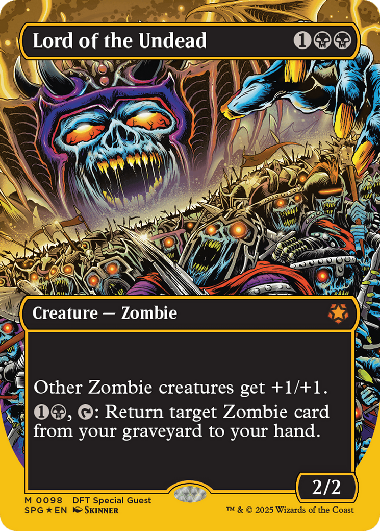 Lord of the Undead (Borderless) (First-Place Foil) [Aetherdrift Special Guests]-1