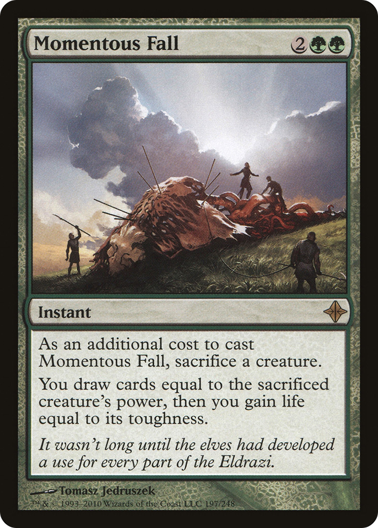 Momentous Fall [Rise of the Eldrazi]-1