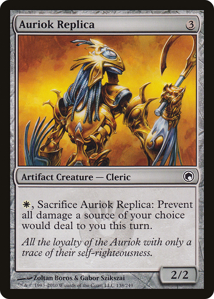 Auriok Replica [Scars of Mirrodin]-1