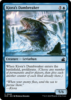Kiora's Dambreaker [Ravnica Remastered]-1