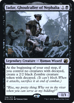 Jadar, Ghoulcaller of Nephalia [Innistrad: Midnight Hunt Prerelease Promos]-1