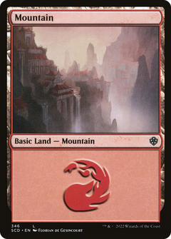 Mountain (346) [Starter Commander Decks]-1