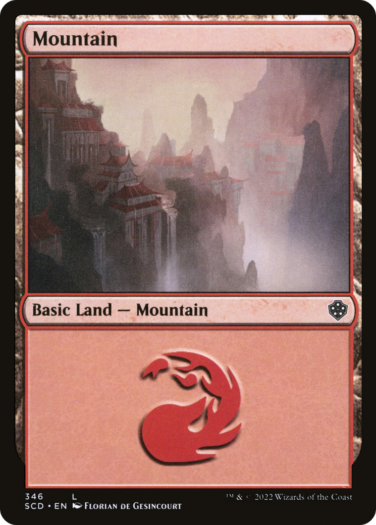 Mountain (346) [Starter Commander Decks]-1