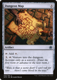 Dungeon Map [Dungeons & Dragons: Adventures in the Forgotten Realms]-1