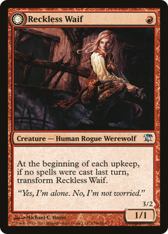 Reckless Waif // Merciless Predator [Innistrad]-3