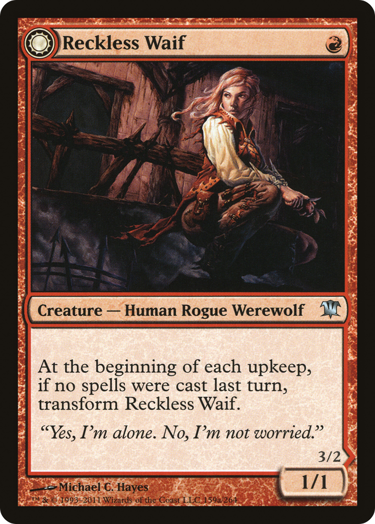 Reckless Waif // Merciless Predator [Innistrad]-3