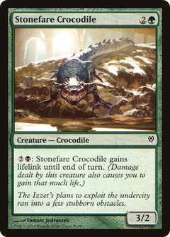 Stonefare Crocodile [Duel Decks: Jace vs. Vraska]-1