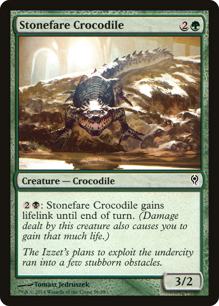 Stonefare Crocodile [Duel Decks: Jace vs. Vraska]-1