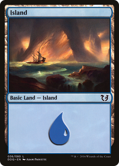 Island (36) [Duel Decks: Blessed vs. Cursed]-1