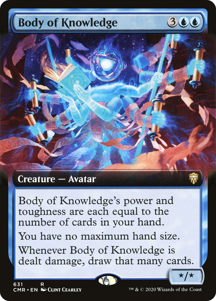Body of Knowledge (Extended Art) [Commander Legends]-1