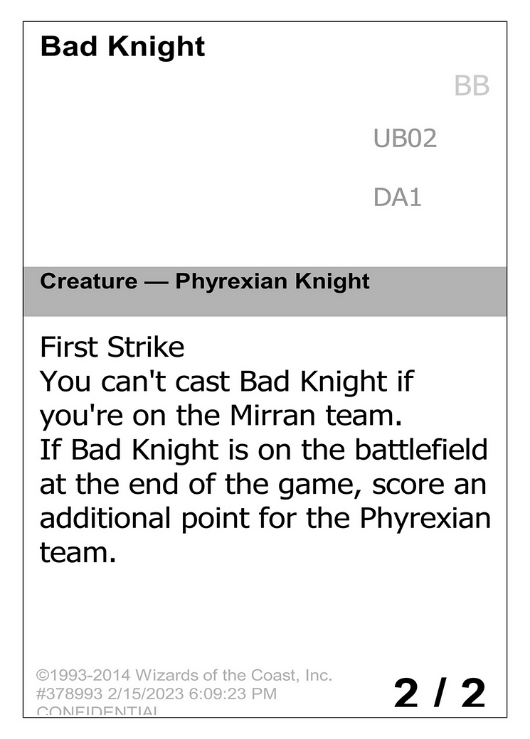 Bad Knight (UNK-UB02A) - Unknown Event-1