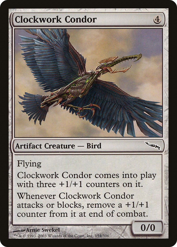 Clockwork Condor [Mirrodin]-1
