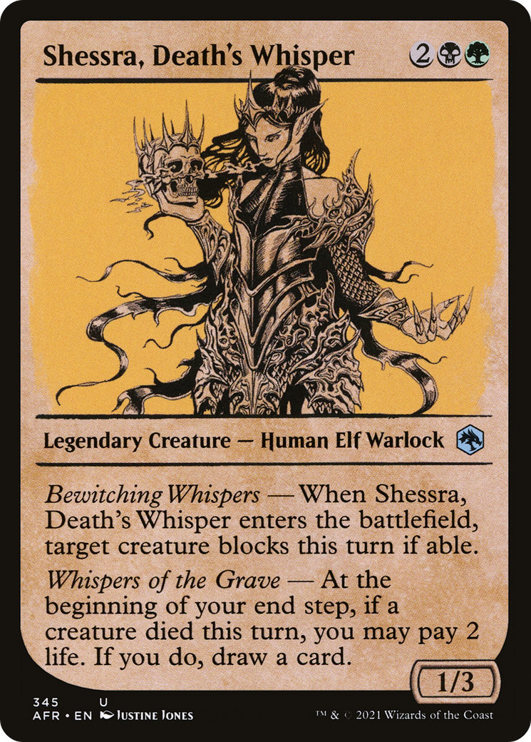 Shessra, Death's Whisper (Showcase) [Dungeons & Dragons: Adventures in the Forgotten Realms]-1