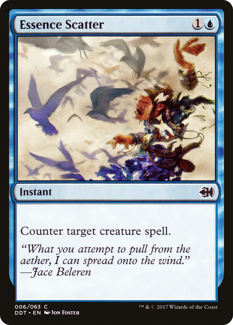 Essence Scatter [Duel Decks: Merfolk vs. Goblins]-1