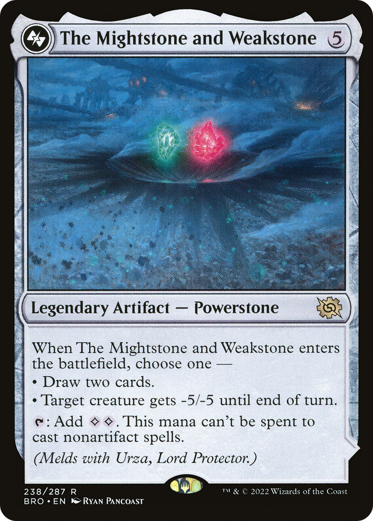The Mightstone and Weakstone [The Brothers' War]-1