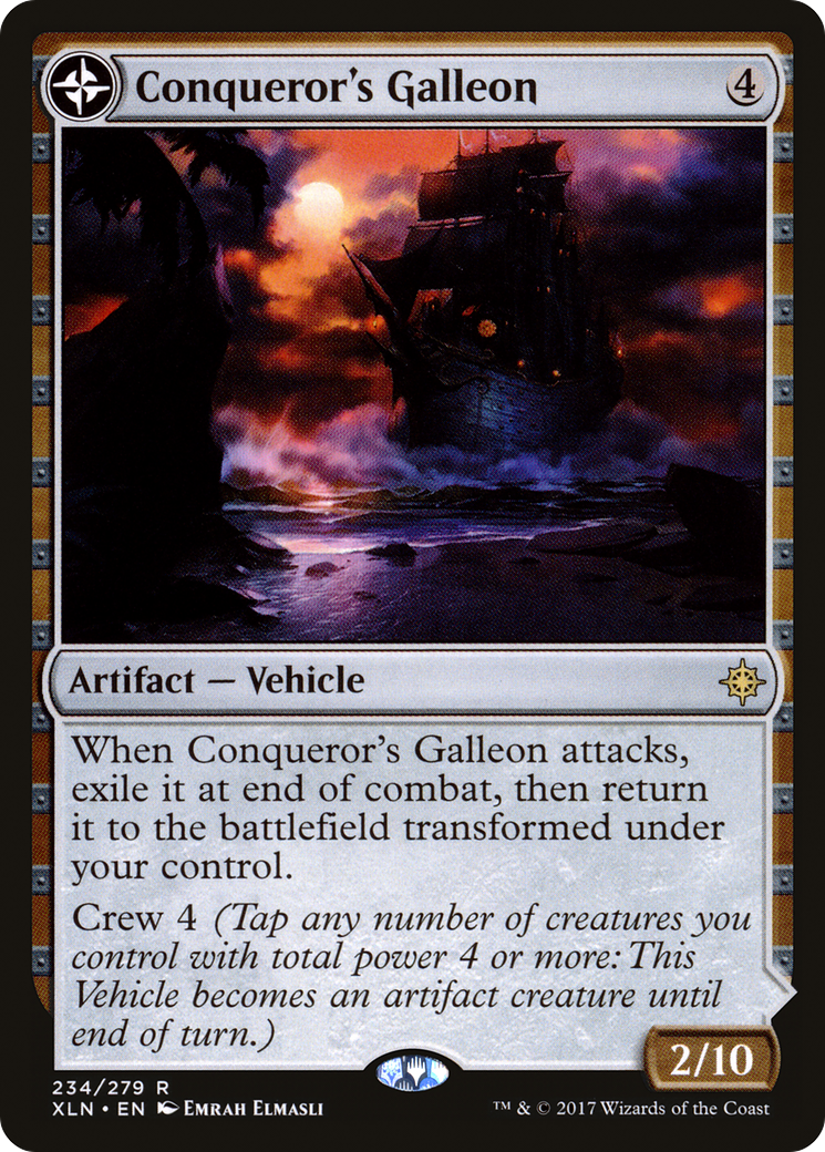 Conqueror's Galleon // Conqueror's Foothold [Ixalan]-4