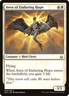 Aven of Enduring Hope [Hour of Devastation]-1