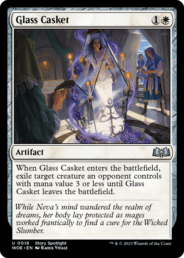 Glass Casket [Wilds of Eldraine]-1