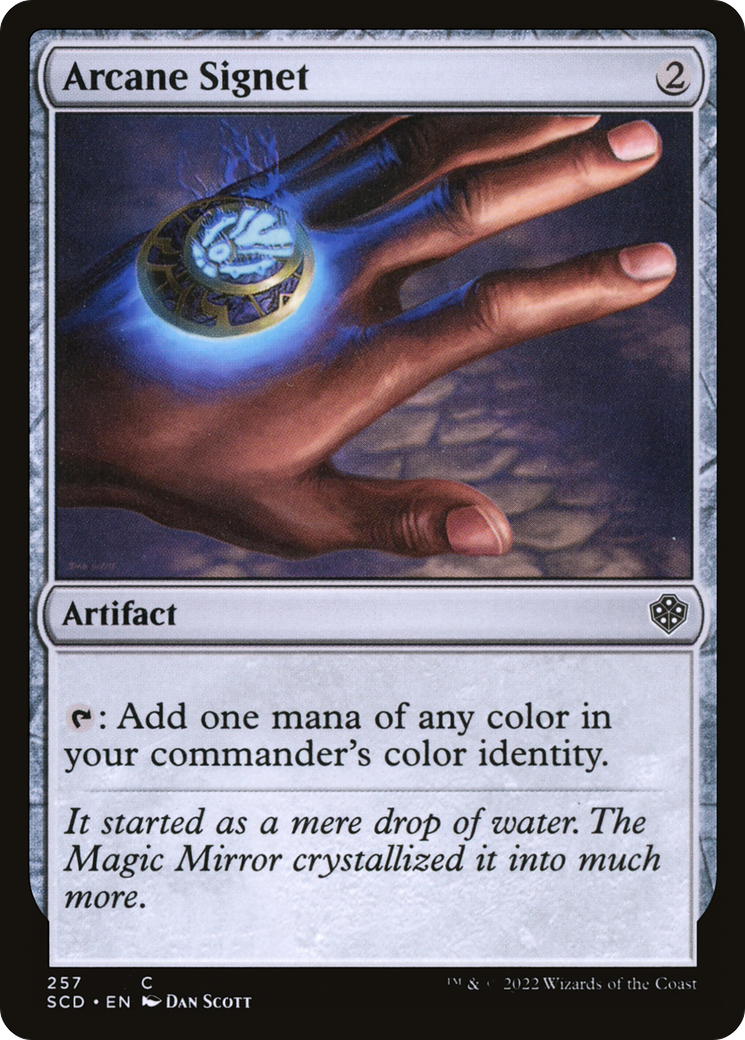 Arcane Signet [Starter Commander Decks]-1