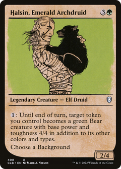 Halsin, Emerald Archdruid (Showcase) [Commander Legends: Battle for Baldur's Gate]-1