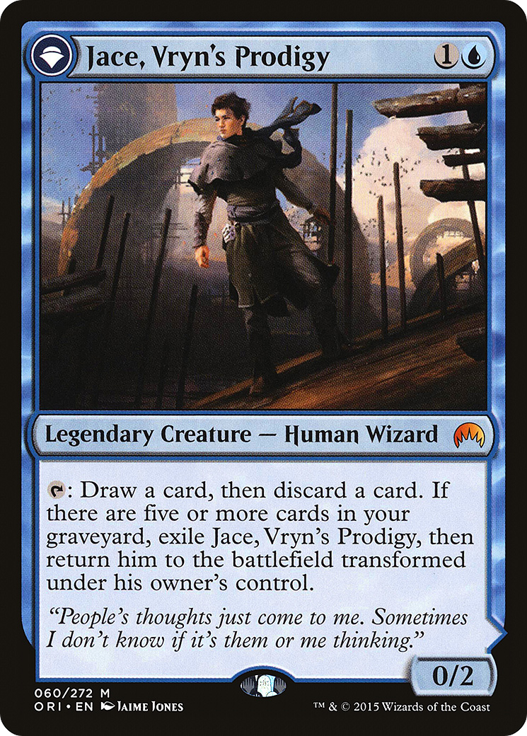 Jace, Vryn's Prodigy // Jace, Telepath Unbound [Magic Origins]-3