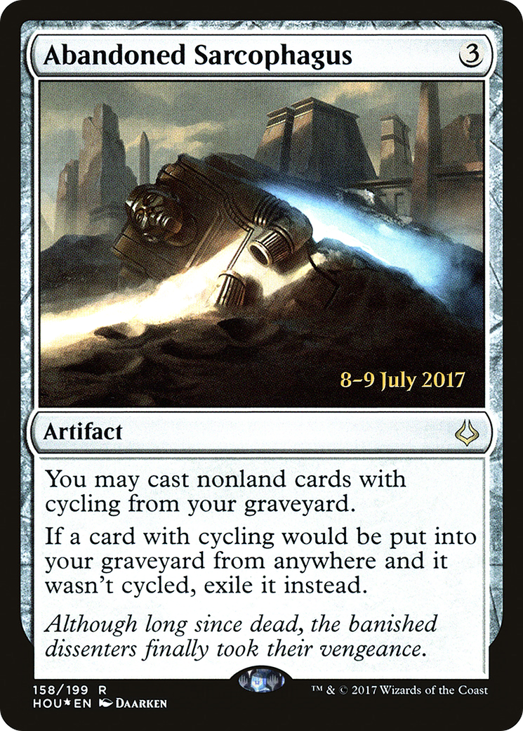 Abandoned Sarcophagus [Hour of Devastation Prerelease Promos]-1