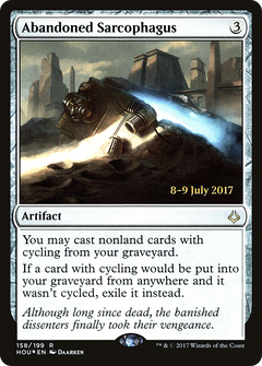 Abandoned Sarcophagus [Hour of Devastation Prerelease Promos]-1