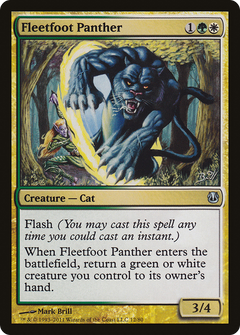 Fleetfoot Panther [Duel Decks: Ajani vs. Nicol Bolas]-1