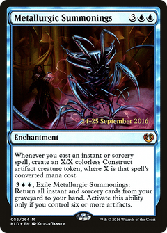 Metallurgic Summonings [Kaladesh Prerelease Promos]-1