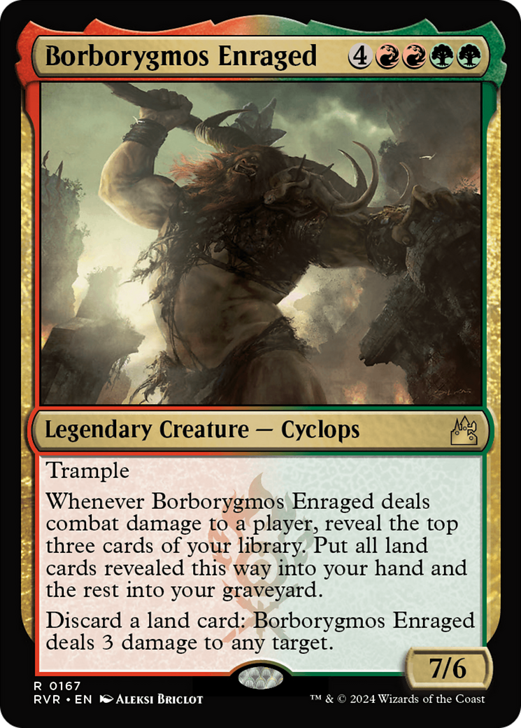 Borborygmos Enraged [Ravnica Remastered]-1