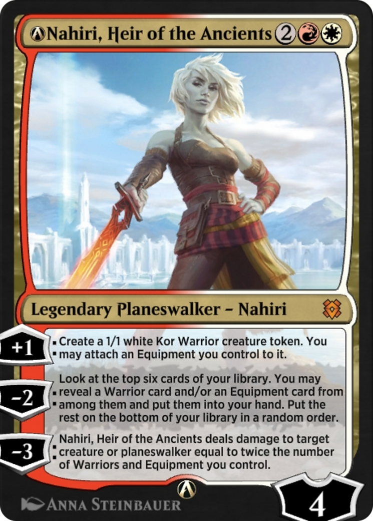 A-Nahiri, Heir of the Ancients (ZNR-A-230) - Zendikar Rising-1