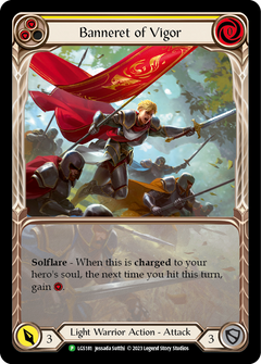 Banneret of Vigor (Extended Art) [LGS181] (Promo)  Rainbow Foil-1
